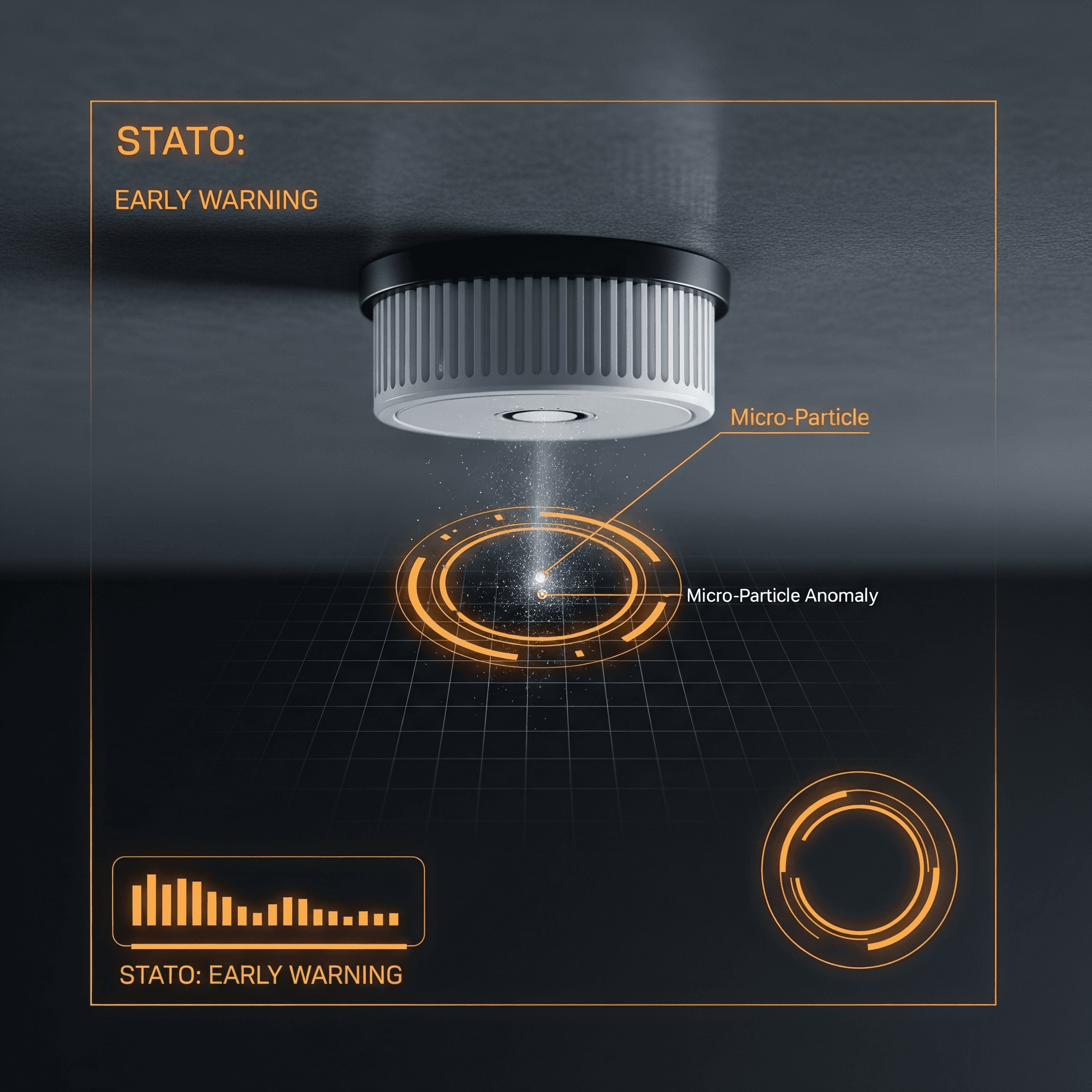 Sistema de deteção precoce de incêndio