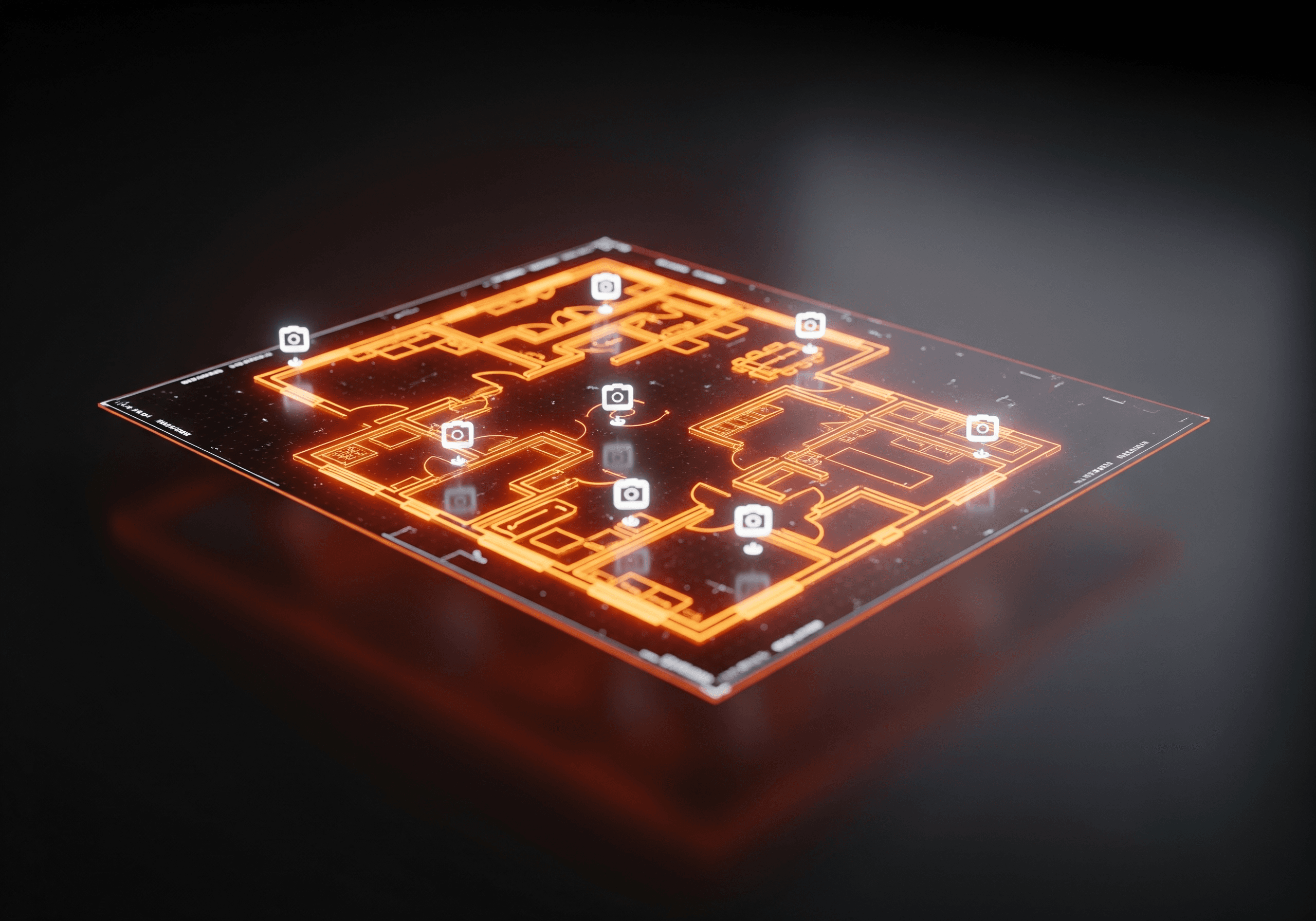 Diagrama de sistema de vigilância personalizado